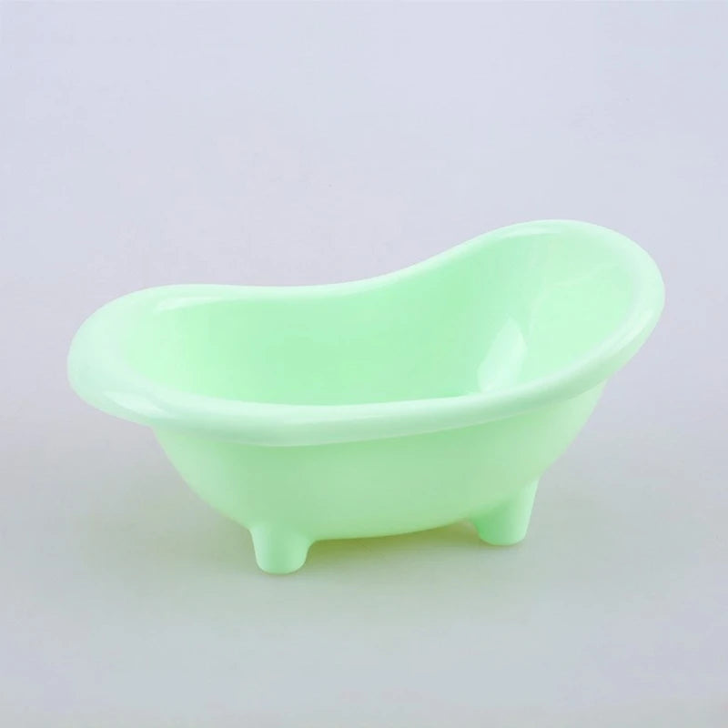 Pet Mouse Bathing Bathtub Plastic Bathtub Hamster Bathing Supplies Toy Little Pet Bathroom Pet Rat Cage Accessories Pet Toilet