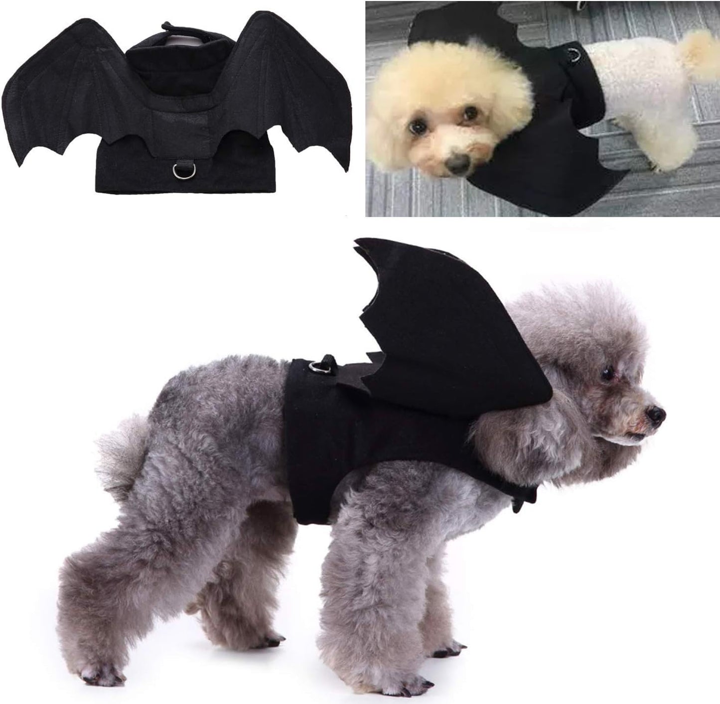 Pet Bat Wings for Dogs, Pet Dog Costume, Bat Wings Pet Christmas Halloween Costumes