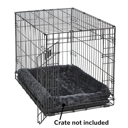 Quiet Time Dog Bed, Small, Gray 22"