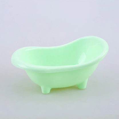 Pet Mouse Bathing Bathtub Plastic Bathtub Hamster Bathing Supplies Toy Little Pet Bathroom Pet Rat Cage Accessories Pet Toilet