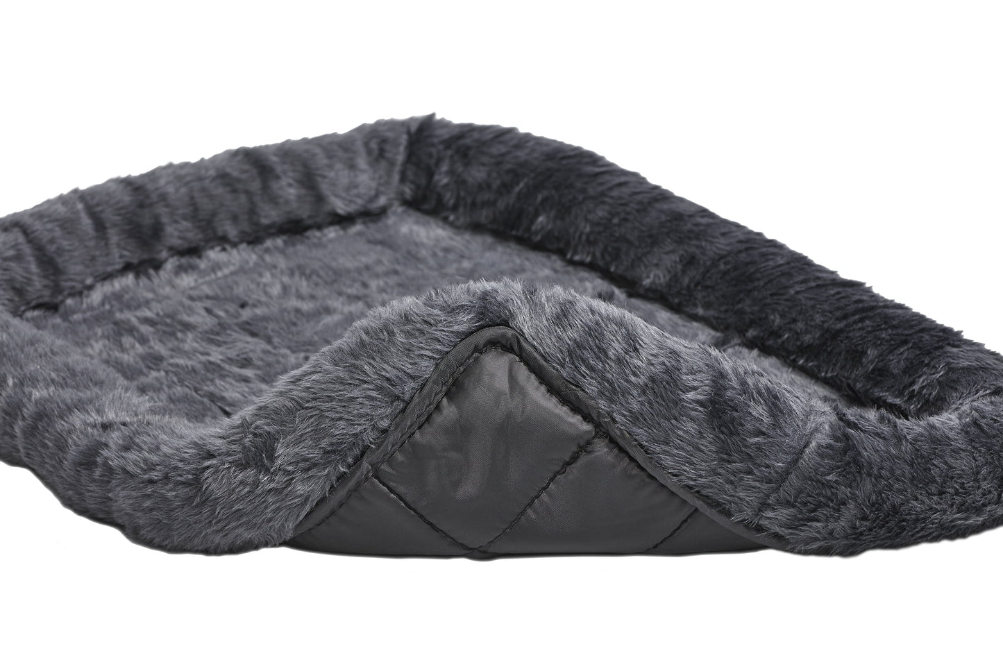Quiet Time Dog Bed, Small, Gray 22"